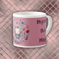 Mystical Boho Magic Maroon | Espresso Cup