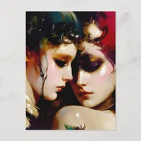 The Lovers Postcard