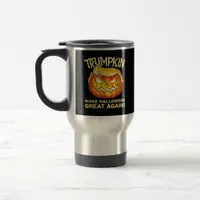 Trumpkin Make Halloween Great Again Men Funny Clas Travel Mug