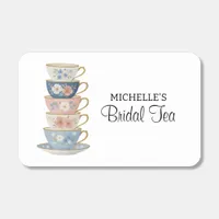 Time for Tea Bridal Shower Favor Tag Matchboxes