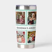 Grandma's Angels | 8 Photo Template Insulated Tumbler