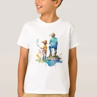 Father Son Fishing Memories | Love You Dad T-Shirt
