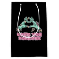 Zombie Classic - Skeleton Heart And Hands Medium Gift Bag