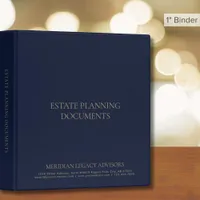 Estate Planning Documents Binder