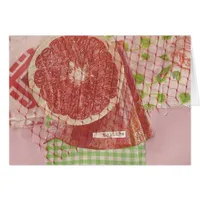 Grapefruit Collage