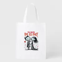 Till Death Do Us Part - Classic Grocery Bag