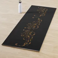 Elegant, Vintage, Victorian Steampunk Yoga Mat