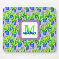 Aloe Vera Plants Pattern