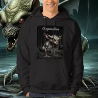 Chupacabra in the Woods Cryptid Hoodie