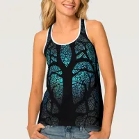 Tree of Life - Mystic Forest Mosaic Tank Top