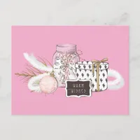 Warm Wishes Christmas Still Life Postcard