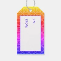 Rainbow Pastel   Gift Tags