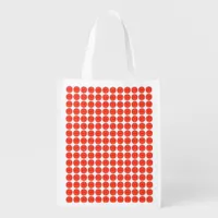 Polyester Bag - Red Dots