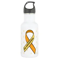 Multiple Sclerosis Awareness Ribbons Water Bottle