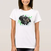 Diamond Handed Ape Stock Market Chart T-Shirt