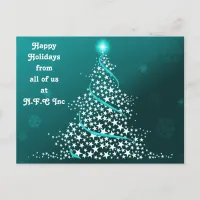 Corporate Christmas Greeting PostCards