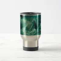 Mythical Woman Sending out Prayers to the Universe Travel Mug