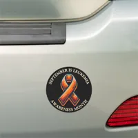 September is Leukemia Awareness Month Car Magnet