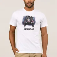*~* Flag USA American Off Roading - Red White Blue T-Shirt