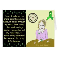 Life of a Lymie Lyme Disease Sick Lady Cartoon