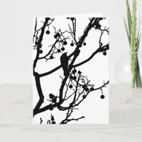 Bird in Black and White, Mother's Day Card