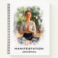 *~* Manifestation AP85 Manifesting Flowers Woman  Notebook