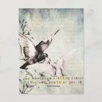 Spring Birds Postcard