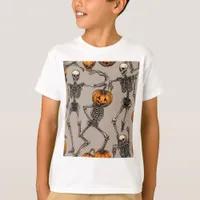 Halloween dancing skeletons T-Shirt