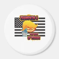 Halloween Funny Trumpkin Classic Magnet