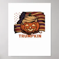 Halloween, Pumpkin Trumpkin, Make Halloween Great  Poster
