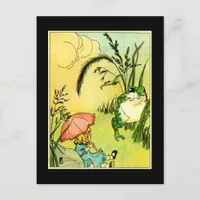 Don't Cry Frog Postcard