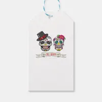 Till Death Do Us Skull Wedding Bride And Groom Pri Gift Tags