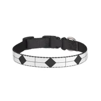 Diamond Pattern Geometric Dog Collar