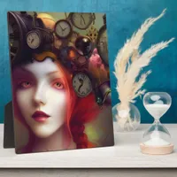 Steampunk Woman Plaque