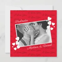 Soulmates I Love You Personalized Photo Valentine