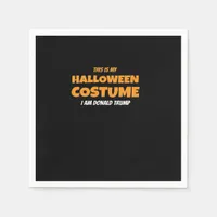 Halloween Donald  Costume Trumpkin Ideas Classic Napkins