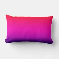 Spectrum of Horizontal Colors - 4 Lumbar Pillow