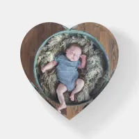 Personalized Baby Photo Paper Weight