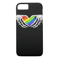 Pride - Pride Skeleton Hands With Heart 2 Classic iPhone 8/7 Case