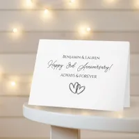 Happy Anniversary | Personalized Photo Card