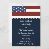 4th of july independence day party invites