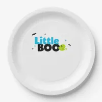 Little Boo Funny Retro Paper Plates