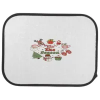 Tis The Season Christmas Acrylic Block Car Floor Mat