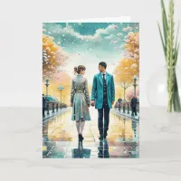 We Almost Didn't Meet | Romantic Art  Card