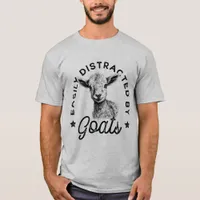 Easily Distracted by Goats T-Shirt