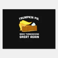 Funny Shirt Trumpkin Pie Make Thanksgiving Great A Sign