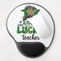 One Lucky Teacher - St. Patrick's Day  Gel Mouse Pad