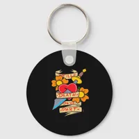 Till Death Do Us Part Vintage Tattoo Classic Keychain