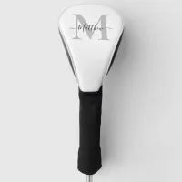 Personalized Monogram Initial Name Driver Golf Head Cover