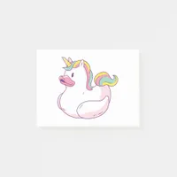 Unicorn Rubber Duck Post-it Notes